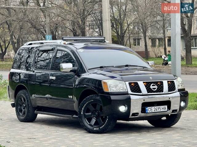 Черный Ниссан Армада, объемом двигателя 5.6 л и пробегом 267 тыс. км за 10999 $, фото 23 на Automoto.ua