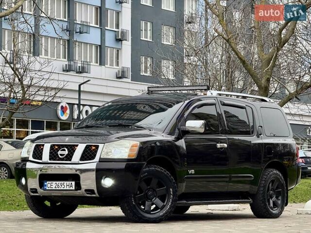 Черный Ниссан Армада, объемом двигателя 5.6 л и пробегом 267 тыс. км за 10999 $, фото 16 на Automoto.ua