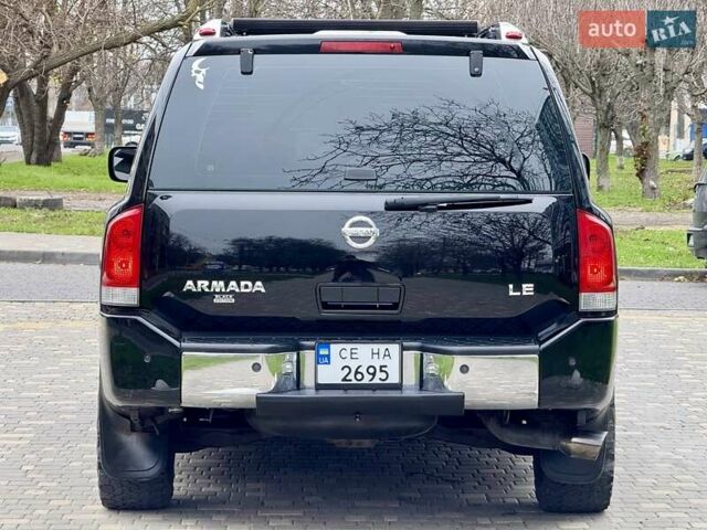 Черный Ниссан Армада, объемом двигателя 5.6 л и пробегом 267 тыс. км за 10999 $, фото 7 на Automoto.ua