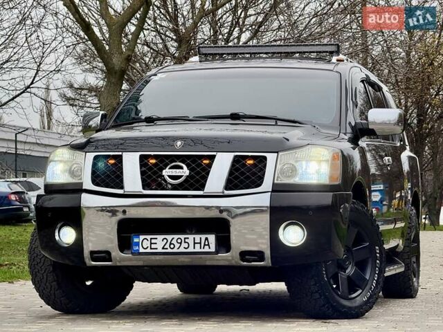 Черный Ниссан Армада, объемом двигателя 5.6 л и пробегом 267 тыс. км за 10999 $, фото 13 на Automoto.ua