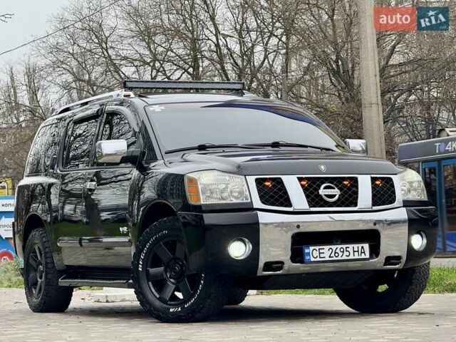 Черный Ниссан Армада, объемом двигателя 5.6 л и пробегом 267 тыс. км за 10999 $, фото 20 на Automoto.ua