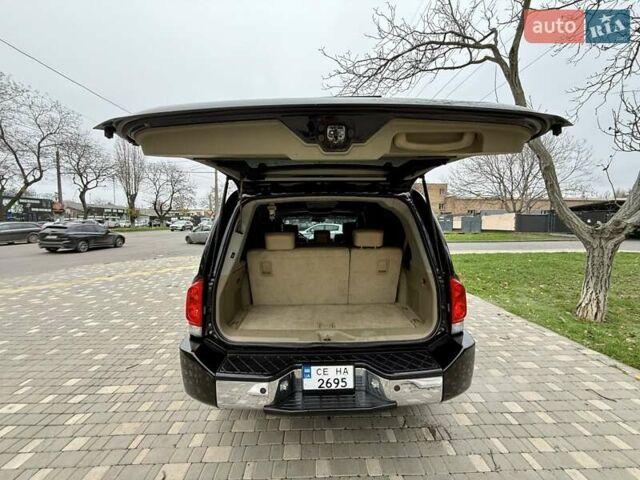 Черный Ниссан Армада, объемом двигателя 5.6 л и пробегом 267 тыс. км за 10999 $, фото 77 на Automoto.ua