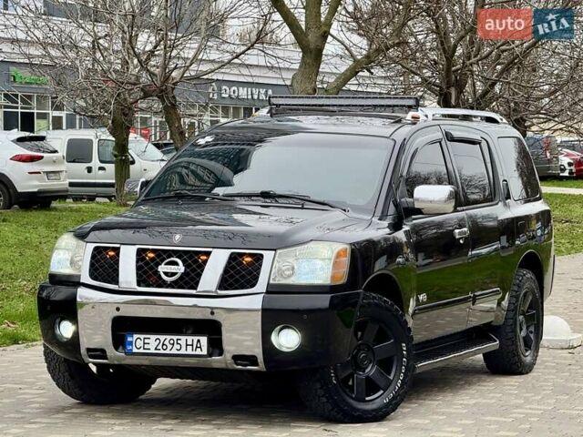 Черный Ниссан Армада, объемом двигателя 5.6 л и пробегом 267 тыс. км за 10999 $, фото 14 на Automoto.ua