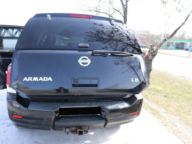 Черный Ниссан Армада, объемом двигателя 5.56 л и пробегом 191 тыс. км за 14999 $, фото 6 на Automoto.ua