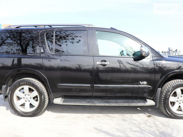 Черный Ниссан Армада, объемом двигателя 5.56 л и пробегом 191 тыс. км за 14999 $, фото 5 на Automoto.ua