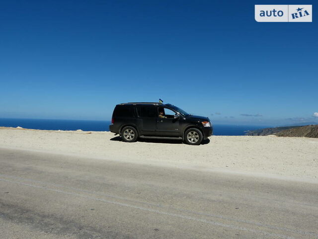 Черный Ниссан Армада, объемом двигателя 5.56 л и пробегом 191 тыс. км за 14999 $, фото 34 на Automoto.ua