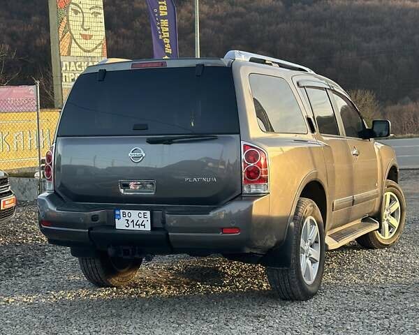 Серый Ниссан Армада, объемом двигателя 5.55 л и пробегом 135 тыс. км за 18450 $, фото 7 на Automoto.ua