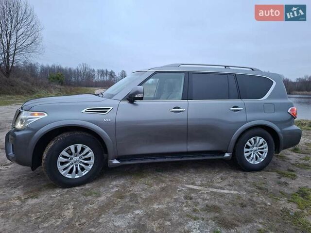 Серый Ниссан Армада, объемом двигателя 5.55 л и пробегом 179 тыс. км за 28500 $, фото 5 на Automoto.ua