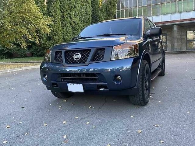 Синий Ниссан Армада, объемом двигателя 5.55 л и пробегом 126 тыс. км за 310 $, фото 1 на Automoto.ua