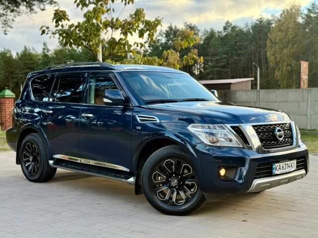 Синий Ниссан Армада, объемом двигателя 5.6 л и пробегом 80 тыс. км за 36000 $, фото 7 на Automoto.ua