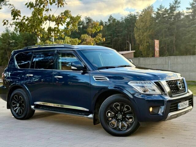 Синий Ниссан Армада, объемом двигателя 5.6 л и пробегом 80 тыс. км за 36000 $, фото 2 на Automoto.ua