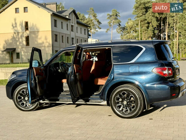 Синий Ниссан Армада, объемом двигателя 5.6 л и пробегом 85 тыс. км за 35500 $, фото 9 на Automoto.ua