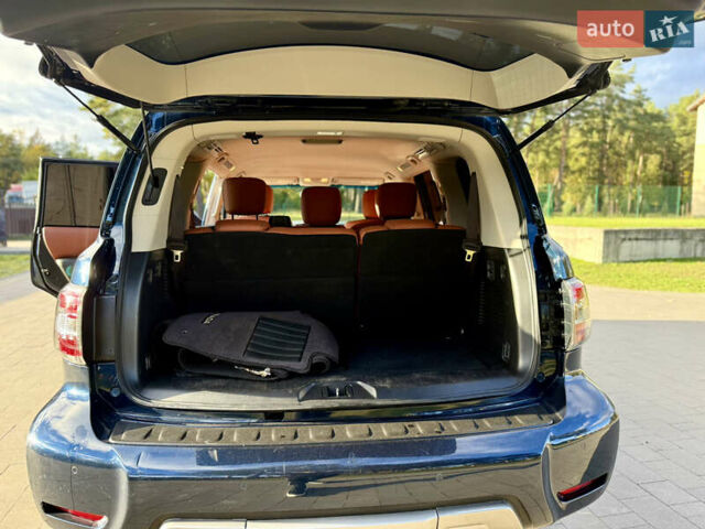 Синий Ниссан Армада, объемом двигателя 5.6 л и пробегом 85 тыс. км за 35500 $, фото 33 на Automoto.ua