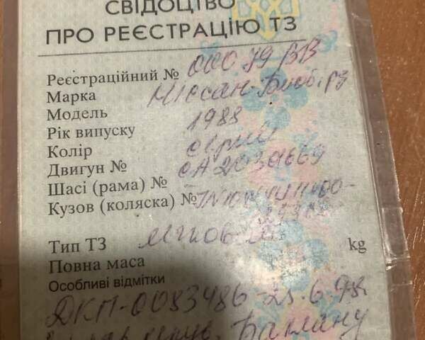 Ніссан Блюберд, об'ємом двигуна 2 л та пробігом 378 тис. км за 1800 $, фото 13 на Automoto.ua