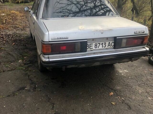 Серый Ниссан Блюберд, объемом двигателя 1.8 л и пробегом 75 тыс. км за 450 $, фото 1 на Automoto.ua