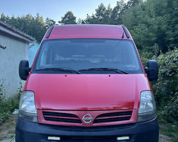 Красный Ниссан Интерстар, объемом двигателя 2.2 л и пробегом 487 тыс. км за 5900 $, фото 1 на Automoto.ua
