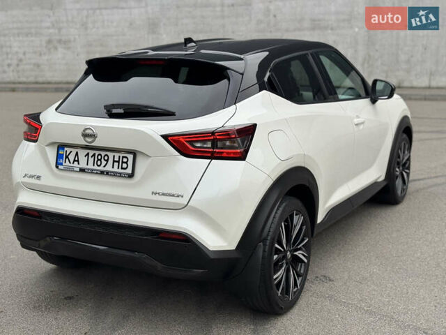 Ниссан Жук 2021 в Киеве на Automoto.ua Белый Ниссан Жук, объемом двигателя 1 л и пробегом 38 тыс. км за 22500 $, фото 5 на Automoto.ua