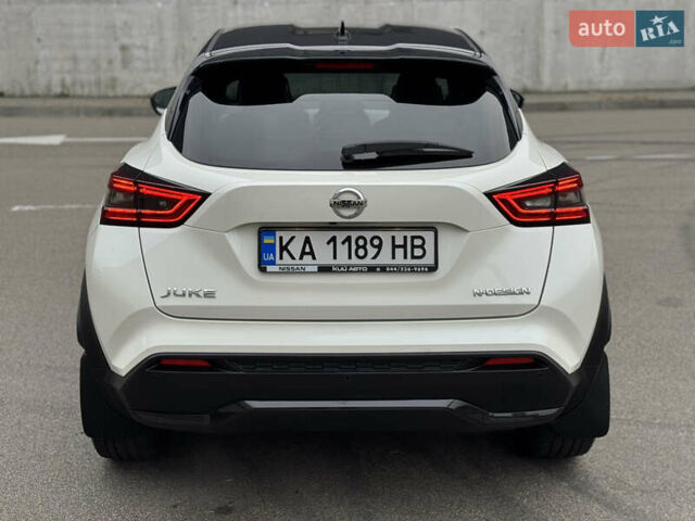 Ниссан Жук 2021 в Киеве на Automoto.ua Белый Ниссан Жук, объемом двигателя 1 л и пробегом 38 тыс. км за 22500 $, фото 6 на Automoto.ua
