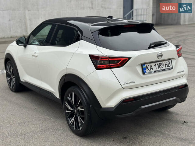 Ниссан Жук 2021 в Киеве на Automoto.ua Белый Ниссан Жук, объемом двигателя 1 л и пробегом 38 тыс. км за 22500 $, фото 7 на Automoto.ua