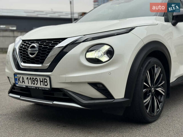 Ниссан Жук 2021 в Киеве на Automoto.ua Белый Ниссан Жук, объемом двигателя 1 л и пробегом 38 тыс. км за 22500 $, фото 12 на Automoto.ua