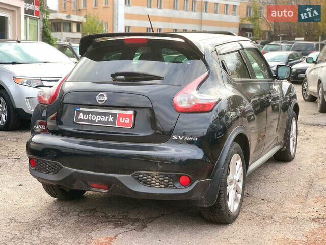 Черный Ниссан Жук, объемом двигателя 1.6 л и пробегом 100 тыс. км за 13390 $, фото 4 на Automoto.ua