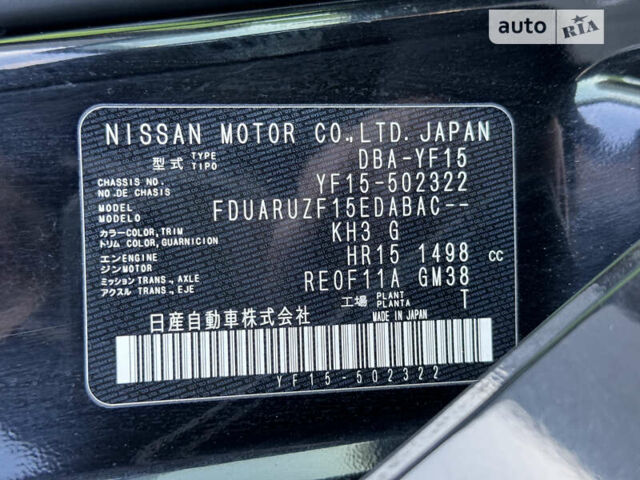 Чорний Ніссан Жук, об'ємом двигуна 1.5 л та пробігом 55 тис. км за 12800 $, фото 34 на Automoto.ua