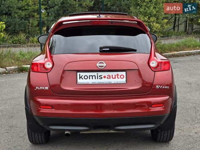 Красный Ниссан Жук, объемом двигателя 1.6 л и пробегом 216 тыс. км за 8999 $, фото 6 на Automoto.ua