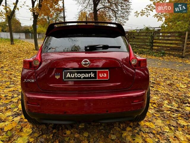Красный Ниссан Жук, объемом двигателя 1.6 л и пробегом 131 тыс. км за 9990 $, фото 5 на Automoto.ua