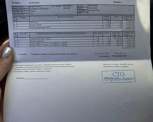 Червоний Ніссан Жук, об'ємом двигуна 1.6 л та пробігом 199 тис. км за 9700 $, фото 32 на Automoto.ua