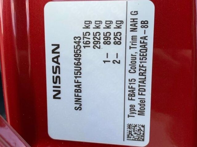 Красный Ниссан Жук, объемом двигателя 1.6 л и пробегом 59 тыс. км за 12100 $, фото 13 на Automoto.ua