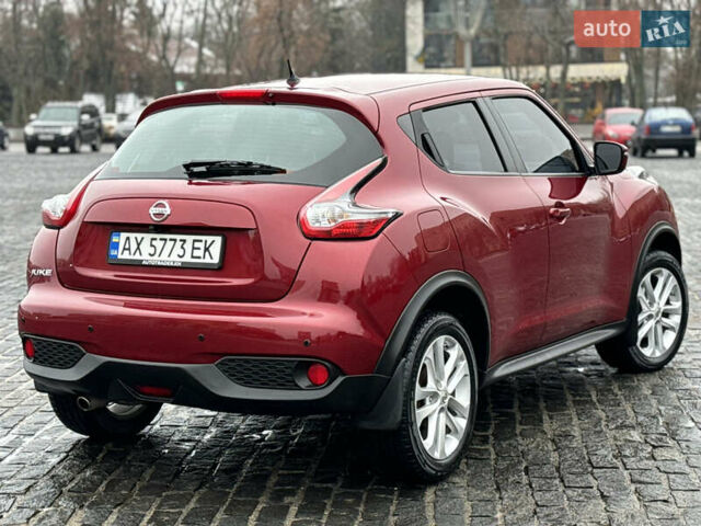 Червоний Ніссан Жук, об'ємом двигуна 1.6 л та пробігом 97 тис. км за 12300 $, фото 17 на Automoto.ua