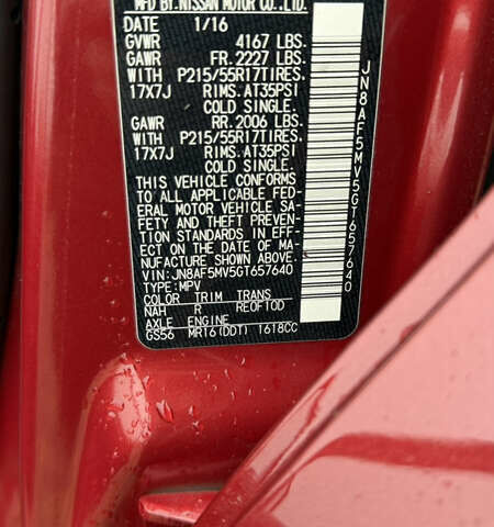 Красный Ниссан Жук, объемом двигателя 1.62 л и пробегом 80 тыс. км за 12680 $, фото 14 на Automoto.ua