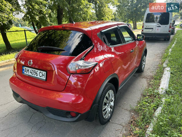 Красный Ниссан Жук, объемом двигателя 1.6 л и пробегом 123 тыс. км за 12900 $, фото 10 на Automoto.ua