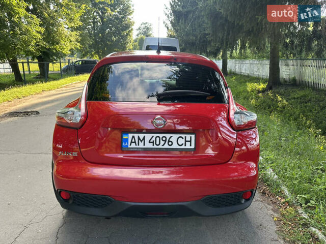 Красный Ниссан Жук, объемом двигателя 1.6 л и пробегом 123 тыс. км за 12900 $, фото 14 на Automoto.ua