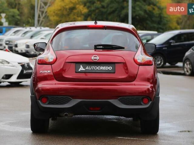 Красный Ниссан Жук, объемом двигателя 1.6 л и пробегом 117 тыс. км за 14900 $, фото 5 на Automoto.ua