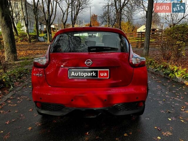 Червоний Ніссан Жук, об'ємом двигуна 1.6 л та пробігом 124 тис. км за 13490 $, фото 6 на Automoto.ua