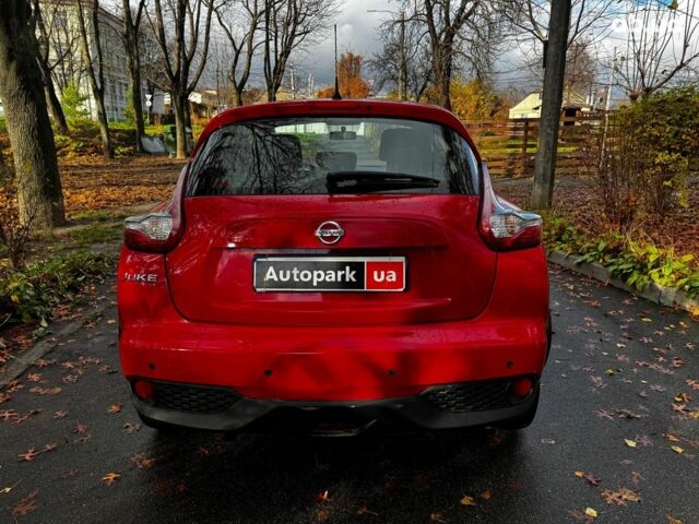 Красный Ниссан Жук, объемом двигателя 1.6 л и пробегом 124 тыс. км за 13490 $, фото 6 на Automoto.ua