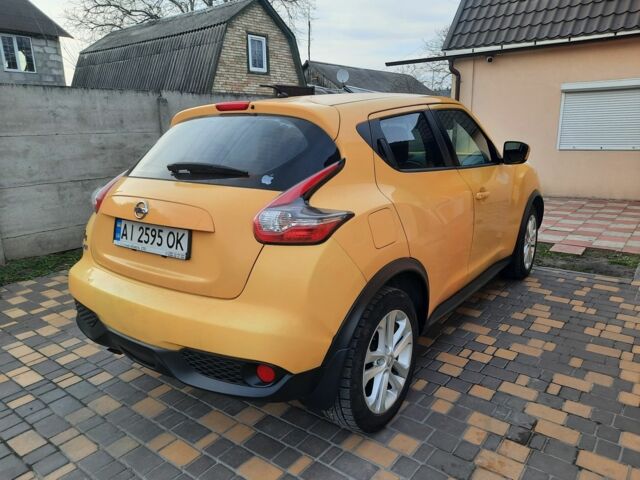 Желтый Ниссан Жук, объемом двигателя 1.6 л и пробегом 125 тыс. км за 9700 $, фото 13 на Automoto.ua