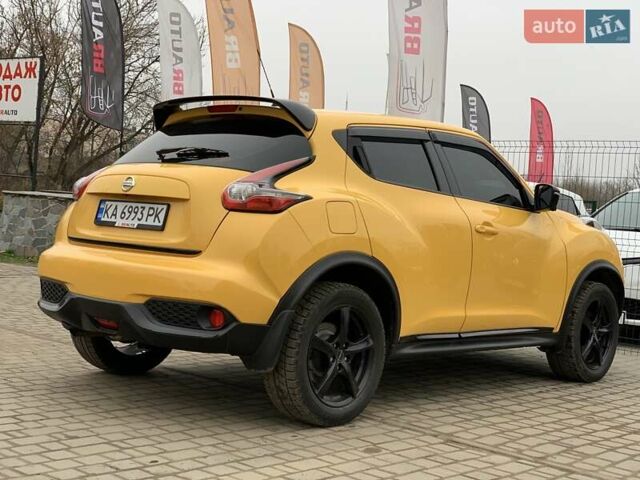 Жовтий Ніссан Жук, об'ємом двигуна 1.6 л та пробігом 100 тис. км за 12499 $, фото 12 на Automoto.ua