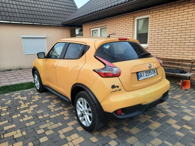 Желтый Ниссан Жук, объемом двигателя 1.6 л и пробегом 125 тыс. км за 9700 $, фото 12 на Automoto.ua