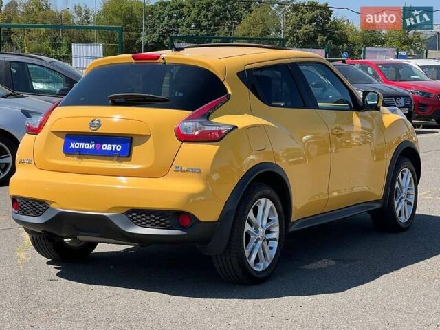 Жовтий Ніссан Жук, об'ємом двигуна 1.6 л та пробігом 141 тис. км за 14500 $, фото 5 на Automoto.ua