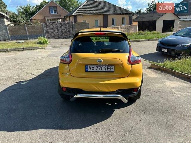 Желтый Ниссан Жук, объемом двигателя 1.6 л и пробегом 43 тыс. км за 12800 $, фото 5 на Automoto.ua