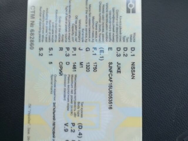 Серый Ниссан Жук, объемом двигателя 1.5 л и пробегом 277 тыс. км за 8300 $, фото 10 на Automoto.ua