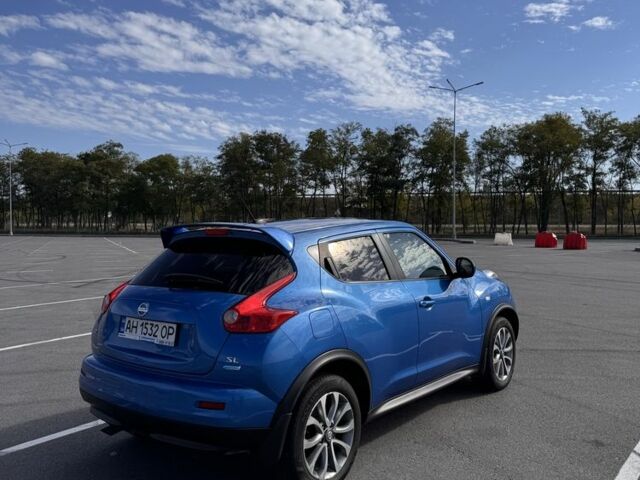 Ниссан Жук 2012 в Днепре (Днепропетровске) на Automoto.ua Синий Ниссан Жук, объемом двигателя 1.6 л и пробегом 130 тыс. км за 9200 $, фото 3 на Automoto.ua