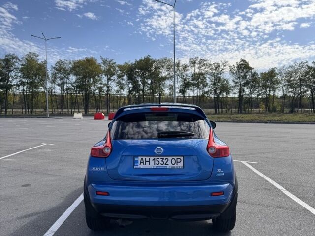 Ниссан Жук 2012 в Днепре (Днепропетровске) на Automoto.ua Синий Ниссан Жук, объемом двигателя 1.6 л и пробегом 130 тыс. км за 9200 $, фото 4 на Automoto.ua