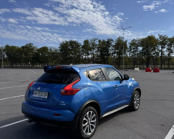 Ниссан Жук 2012 в Днепре (Днепропетровске) на Automoto.ua Синий Ниссан Жук, объемом двигателя 1.6 л и пробегом 130 тыс. км за 9200 $, фото 3 на Automoto.ua