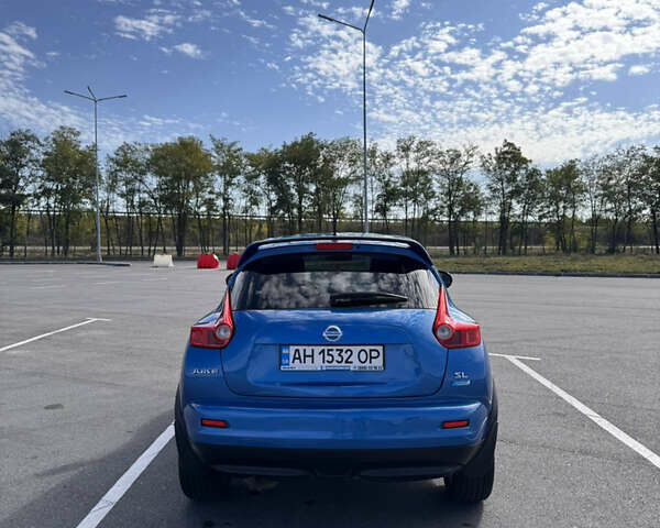 Ниссан Жук 2012 в Днепре (Днепропетровске) на Automoto.ua Синий Ниссан Жук, объемом двигателя 1.6 л и пробегом 130 тыс. км за 9200 $, фото 4 на Automoto.ua