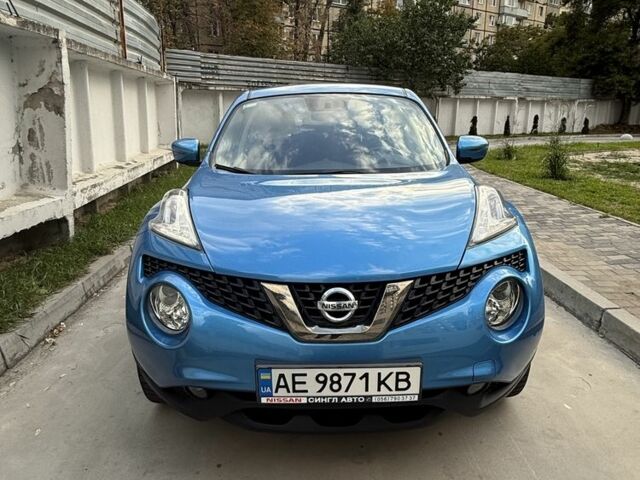 Ниссан Жук 2018 в Днепре (Днепропетровске) на Automoto.ua Синий Ниссан Жук, объемом двигателя 1.6 л и пробегом 52 тыс. км за 14200 $, фото 3 на Automoto.ua