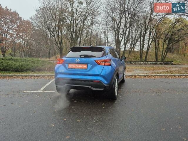 Синий Ниссан Жук, объемом двигателя 1 л и пробегом 37 тыс. км за 20100 $, фото 7 на Automoto.ua