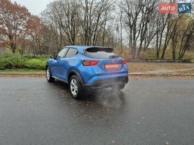 Синий Ниссан Жук, объемом двигателя 1 л и пробегом 37 тыс. км за 20100 $, фото 5 на Automoto.ua